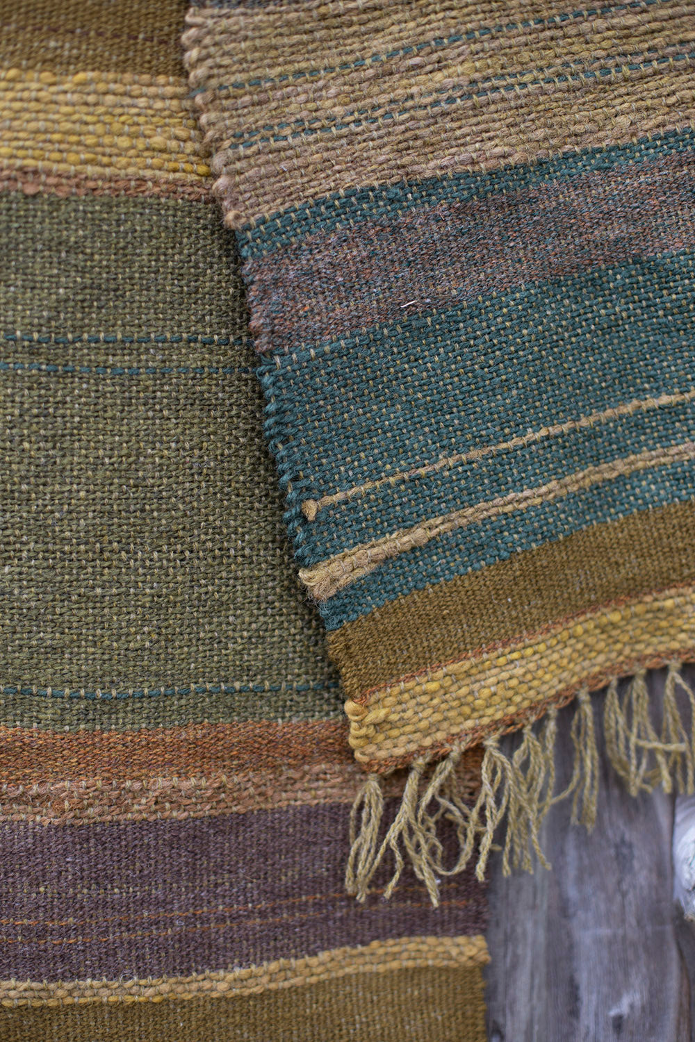 Handwoven scarf