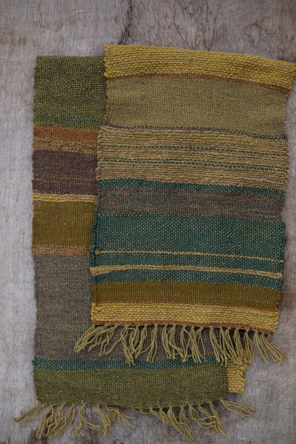 Handwoven scarf