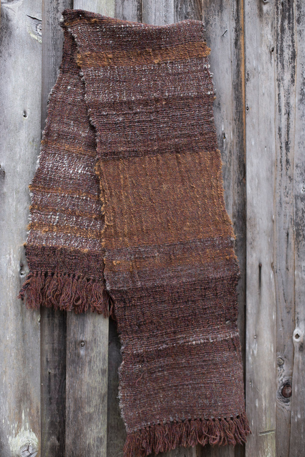 Handwoven scarf