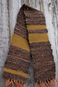 Handwoven children's scarf