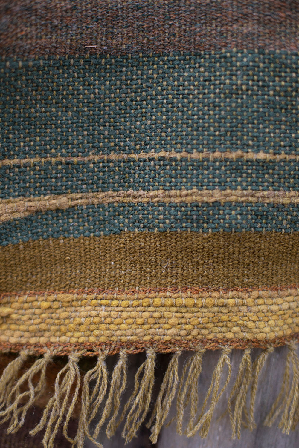 Handwoven scarf