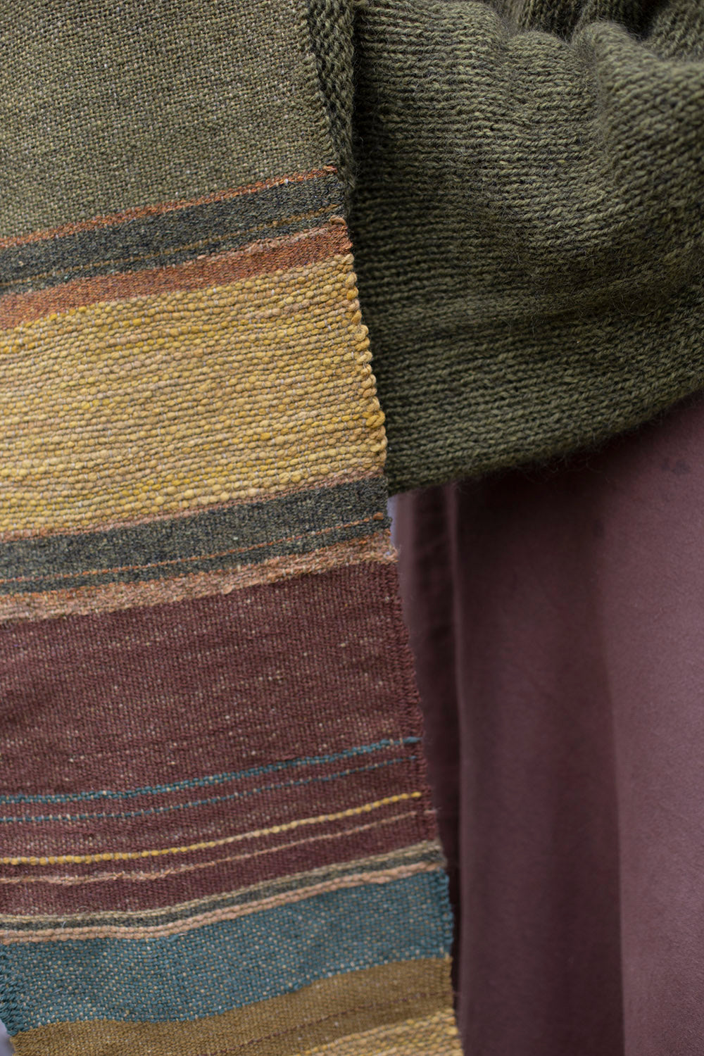 Handwoven scarf