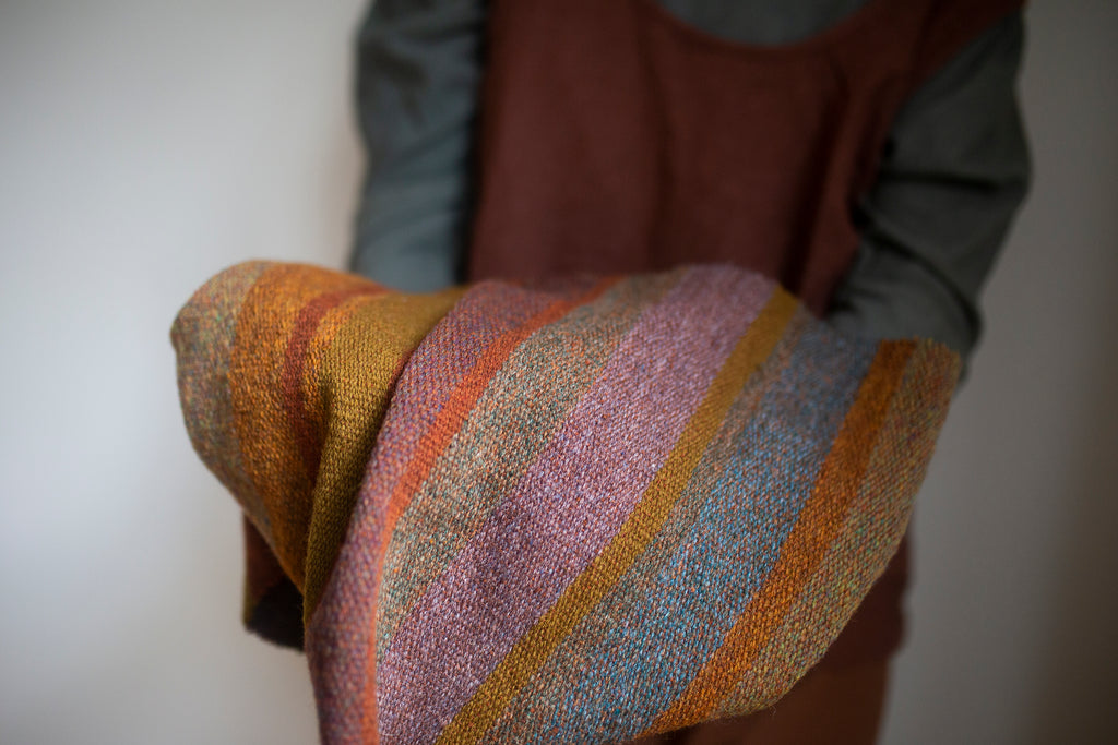 Handwoven scarf