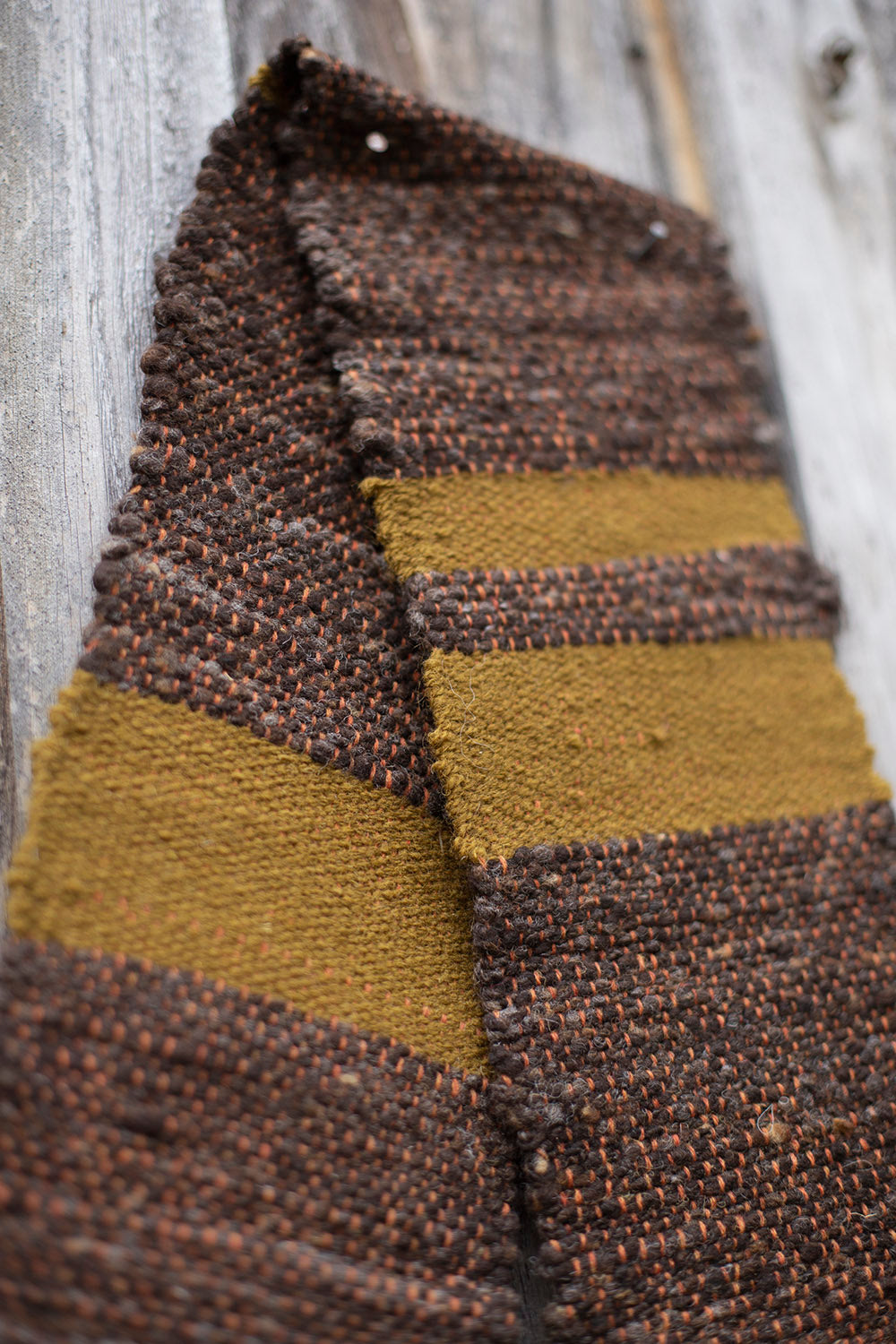 Handwoven children's scarf