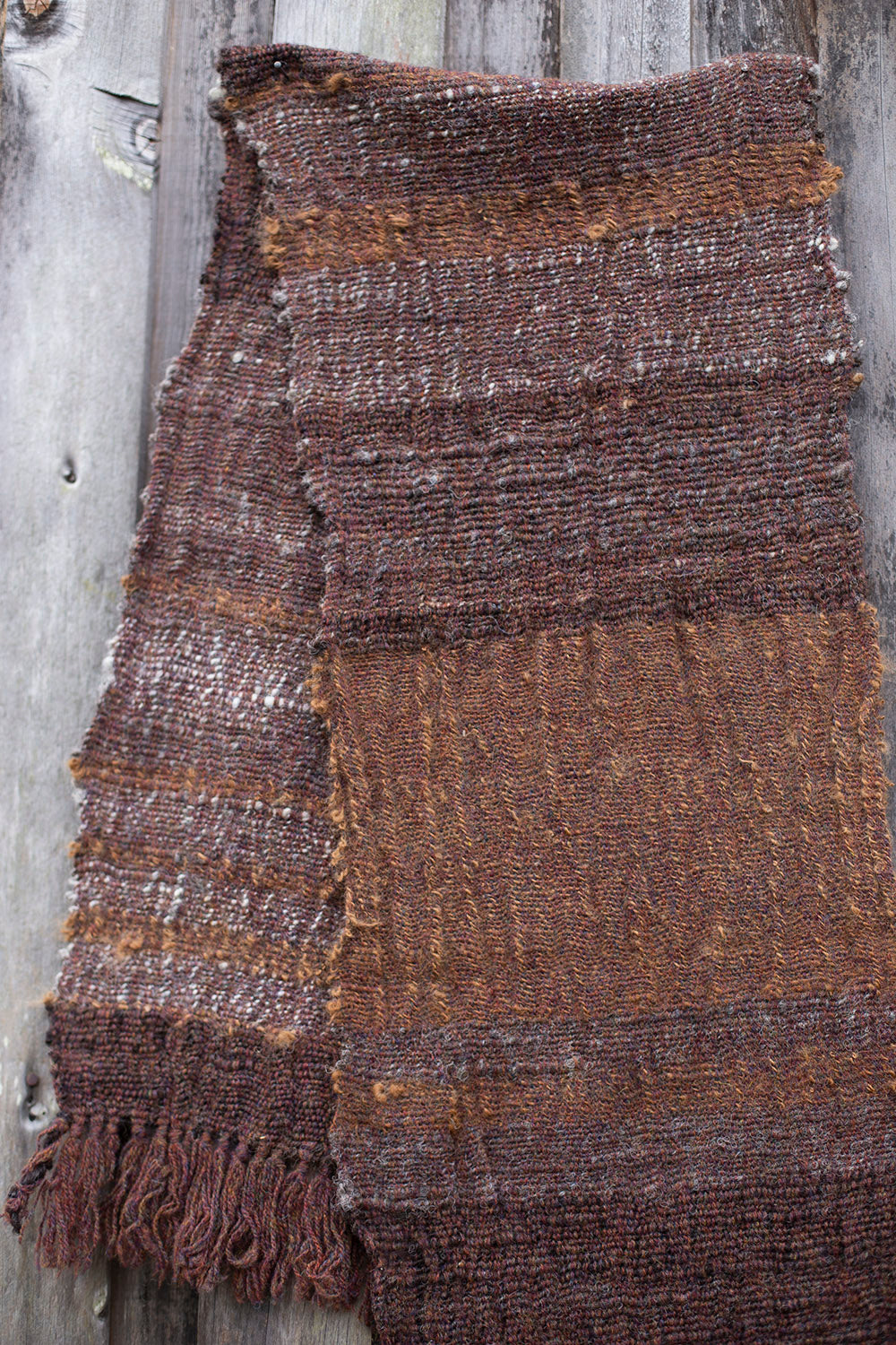 Handwoven scarf