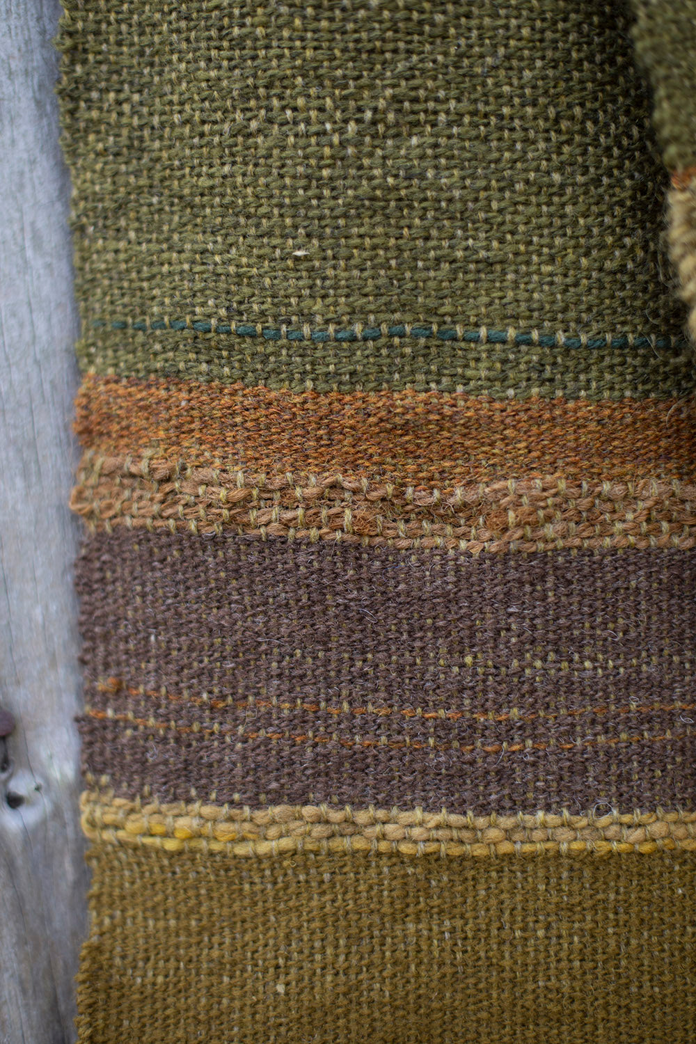 Handwoven scarf