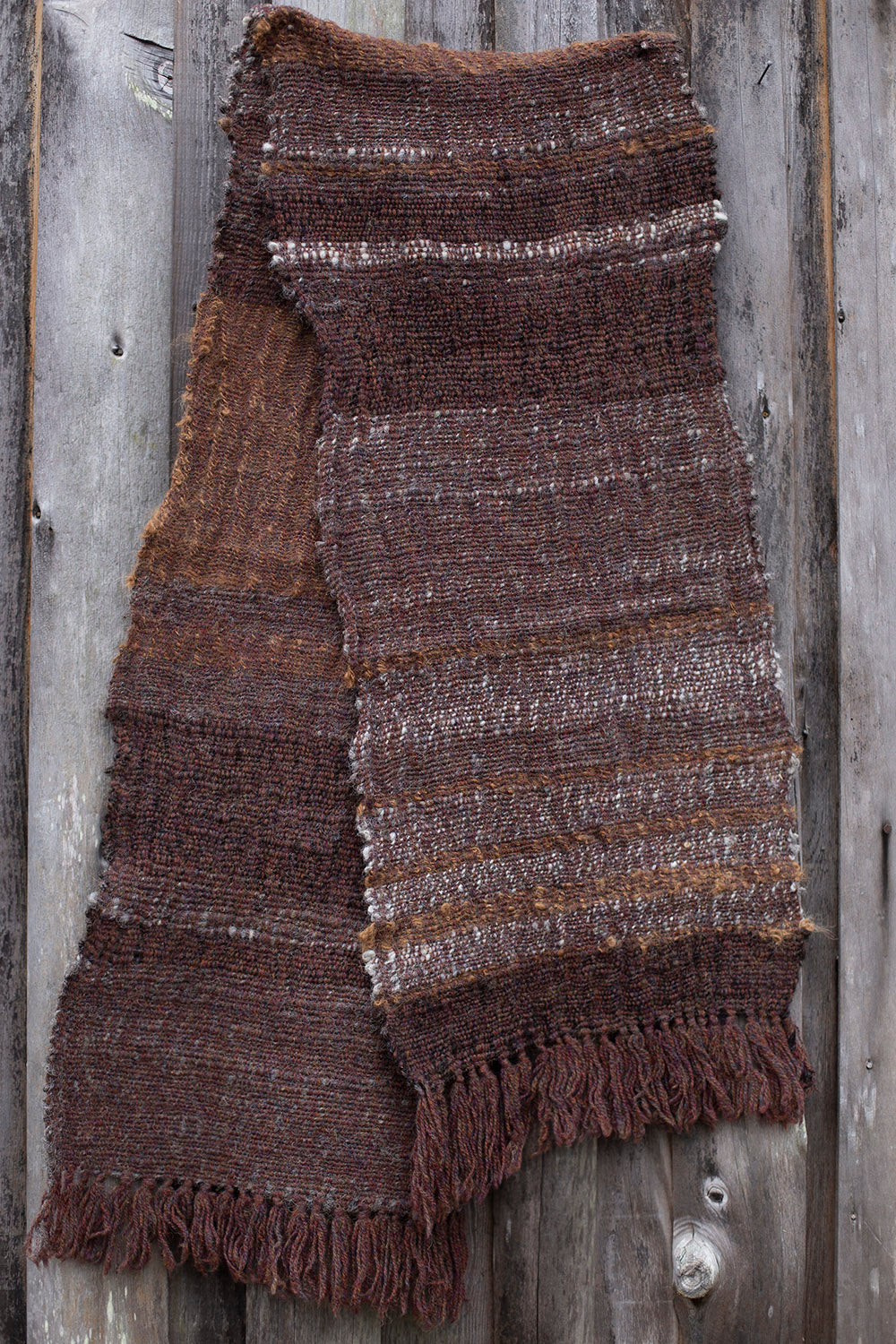 Handwoven scarf