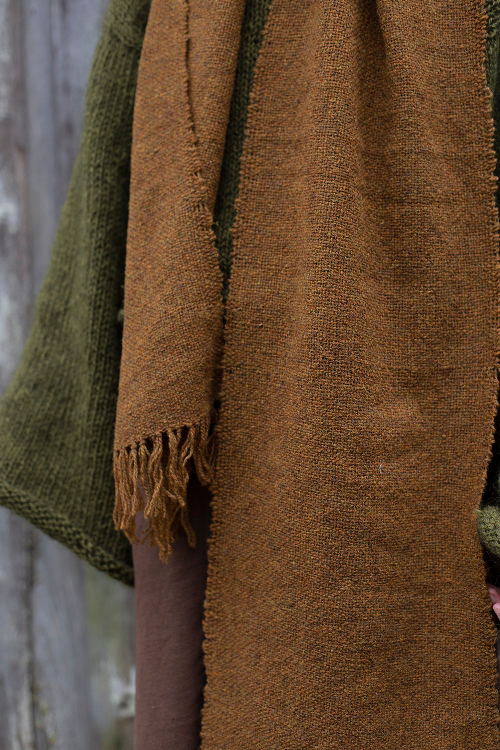 Handwoven scarf