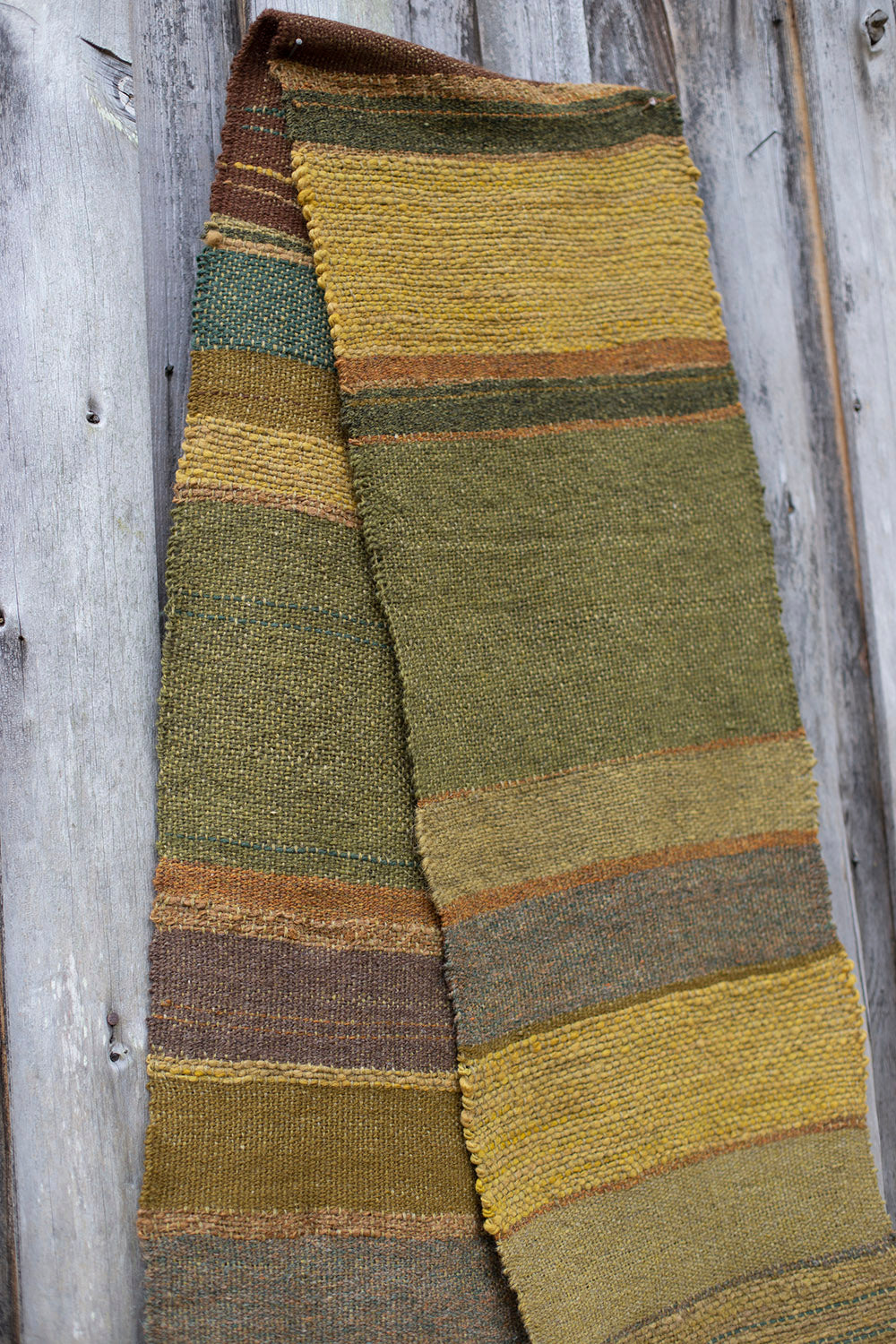 Handwoven scarf