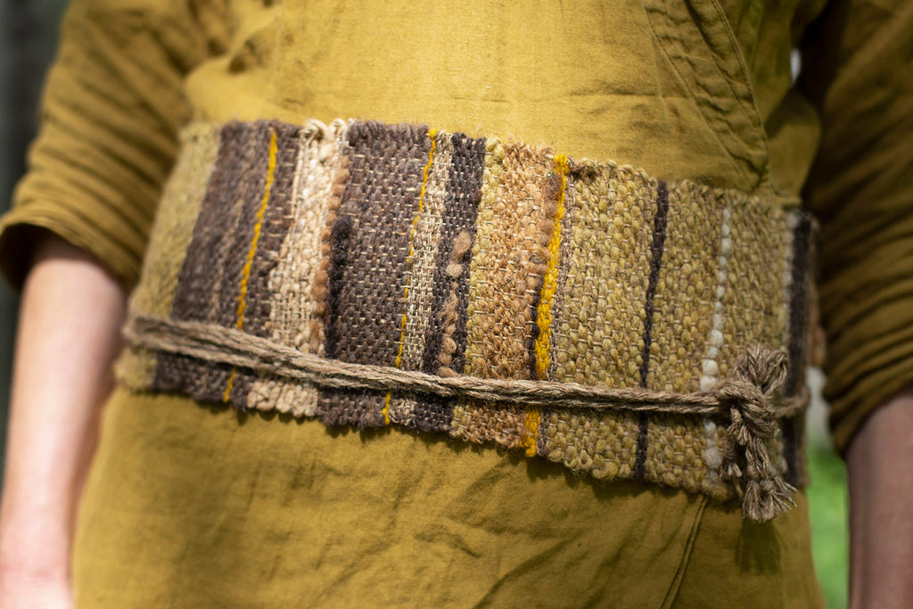 Woven womb belt