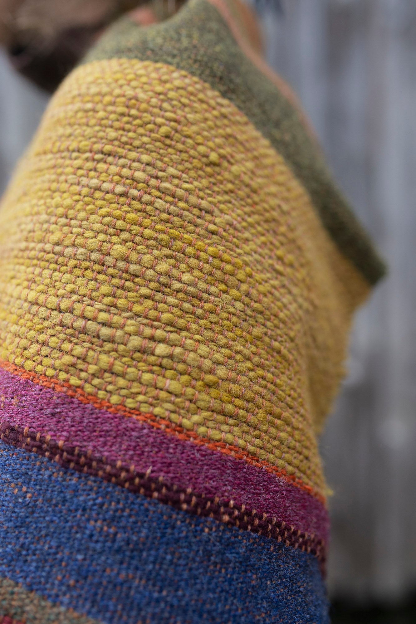 Handwoven scarf