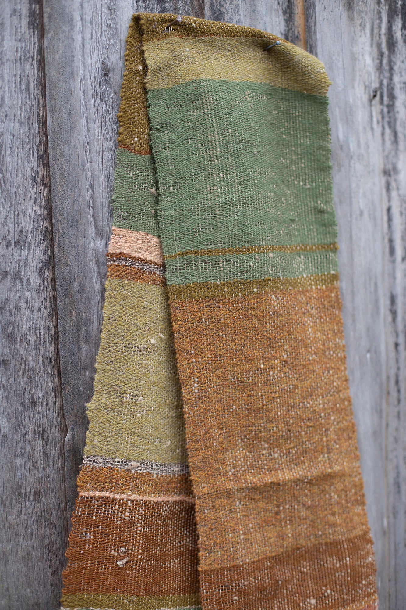 Handwoven scarf