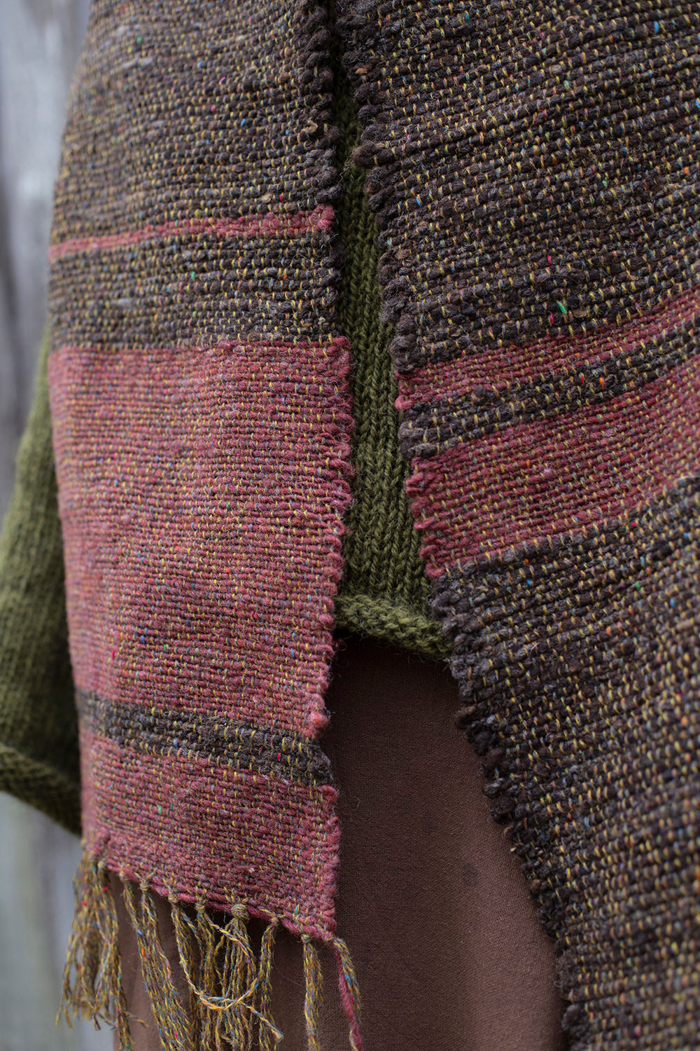 Handwoven scarf