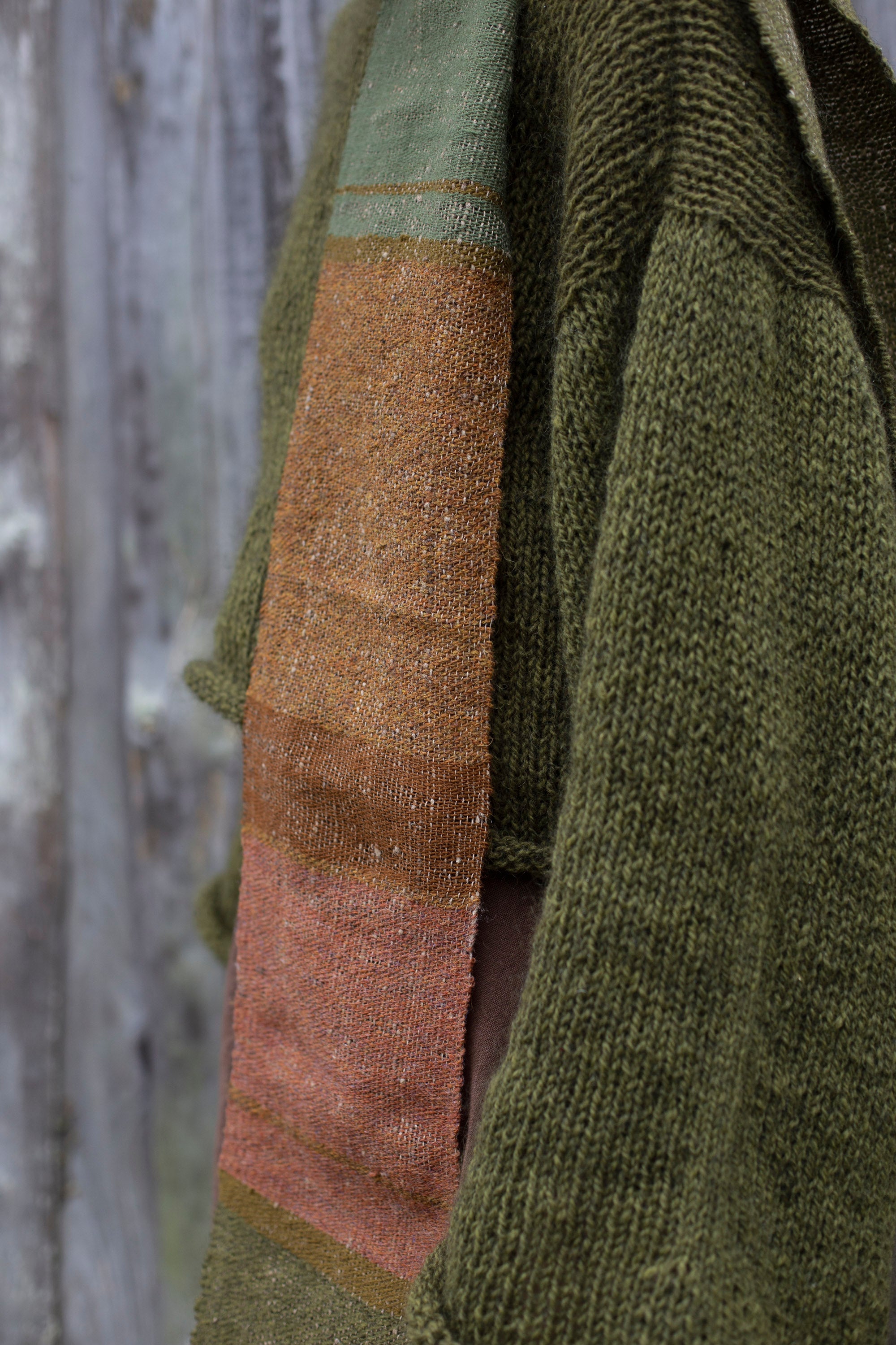 Handwoven scarf