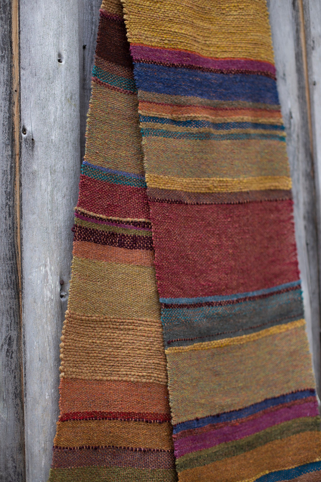 Handwoven scarf