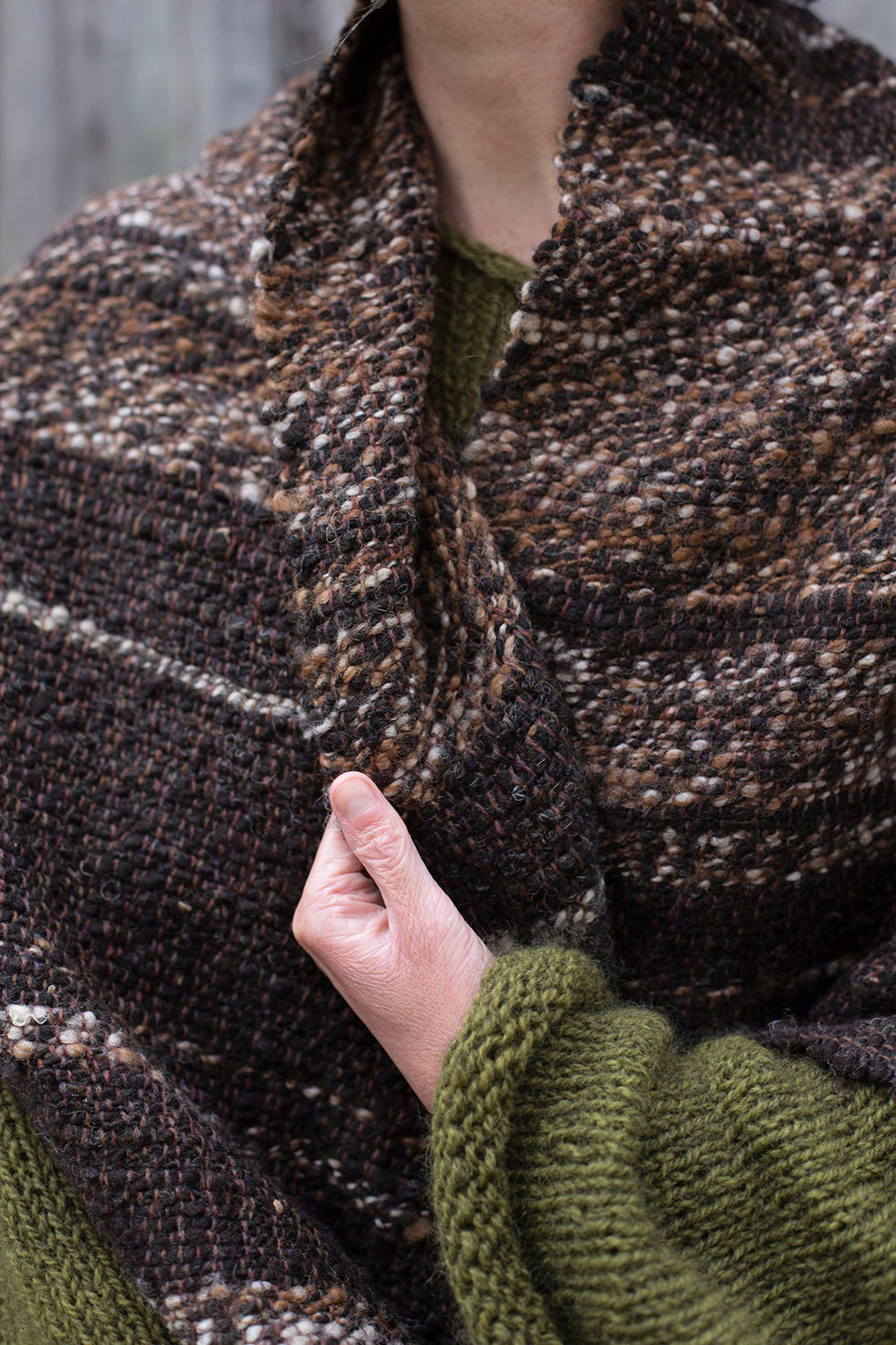 Handwoven scarf