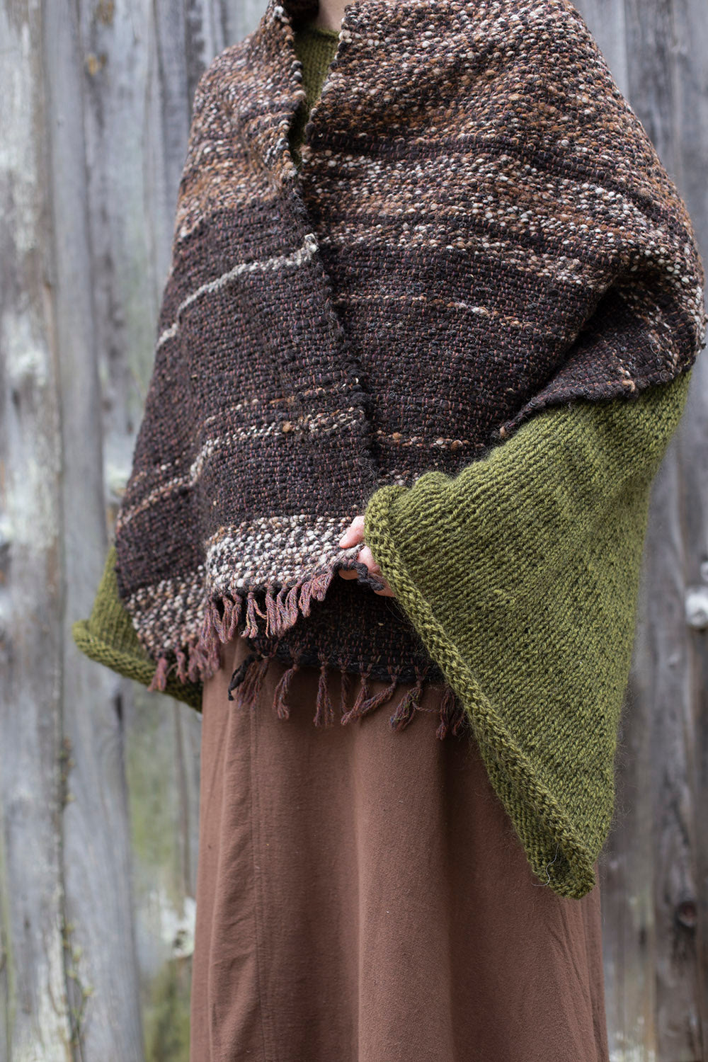 Handwoven scarf