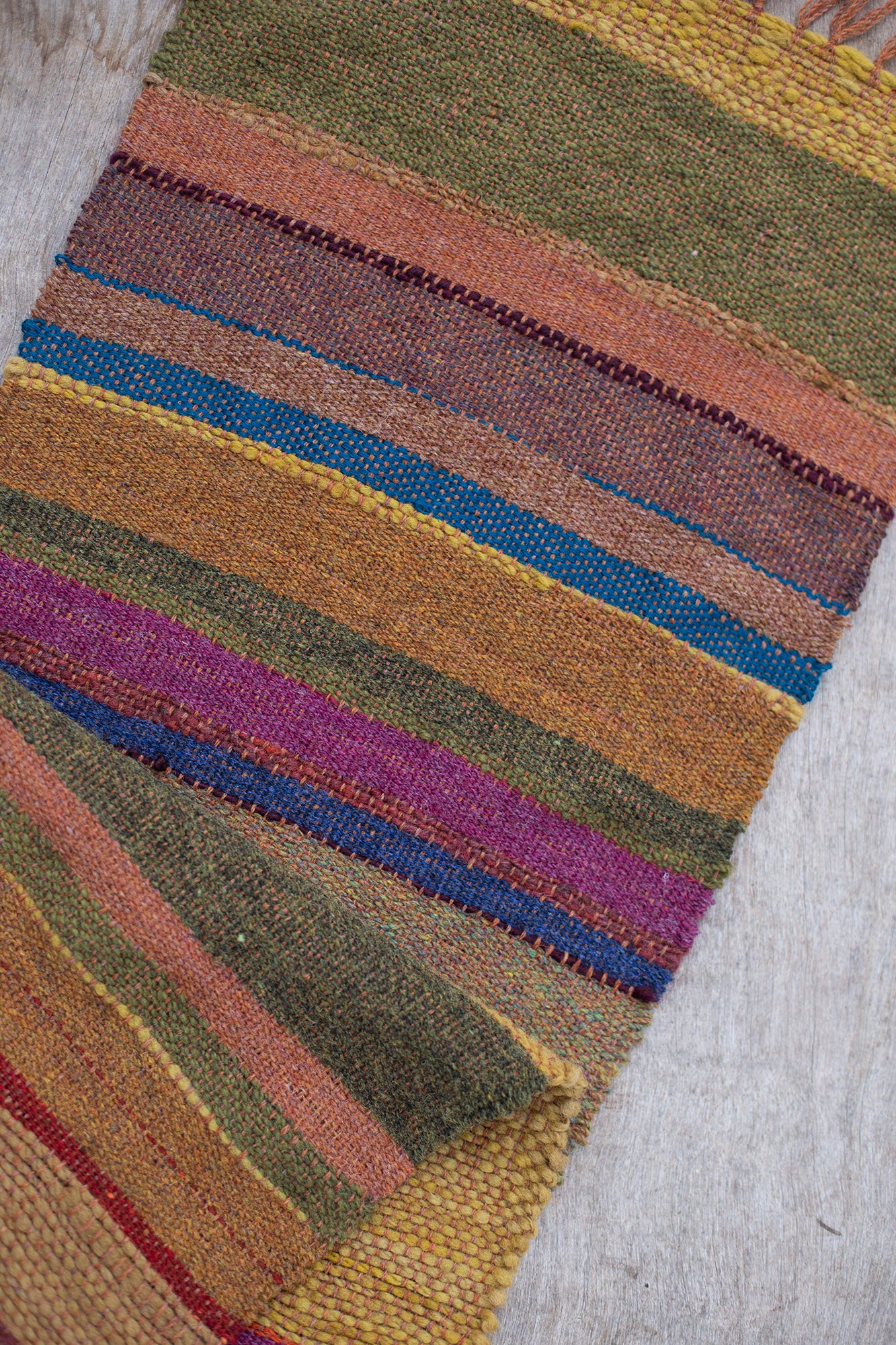 Handwoven scarf