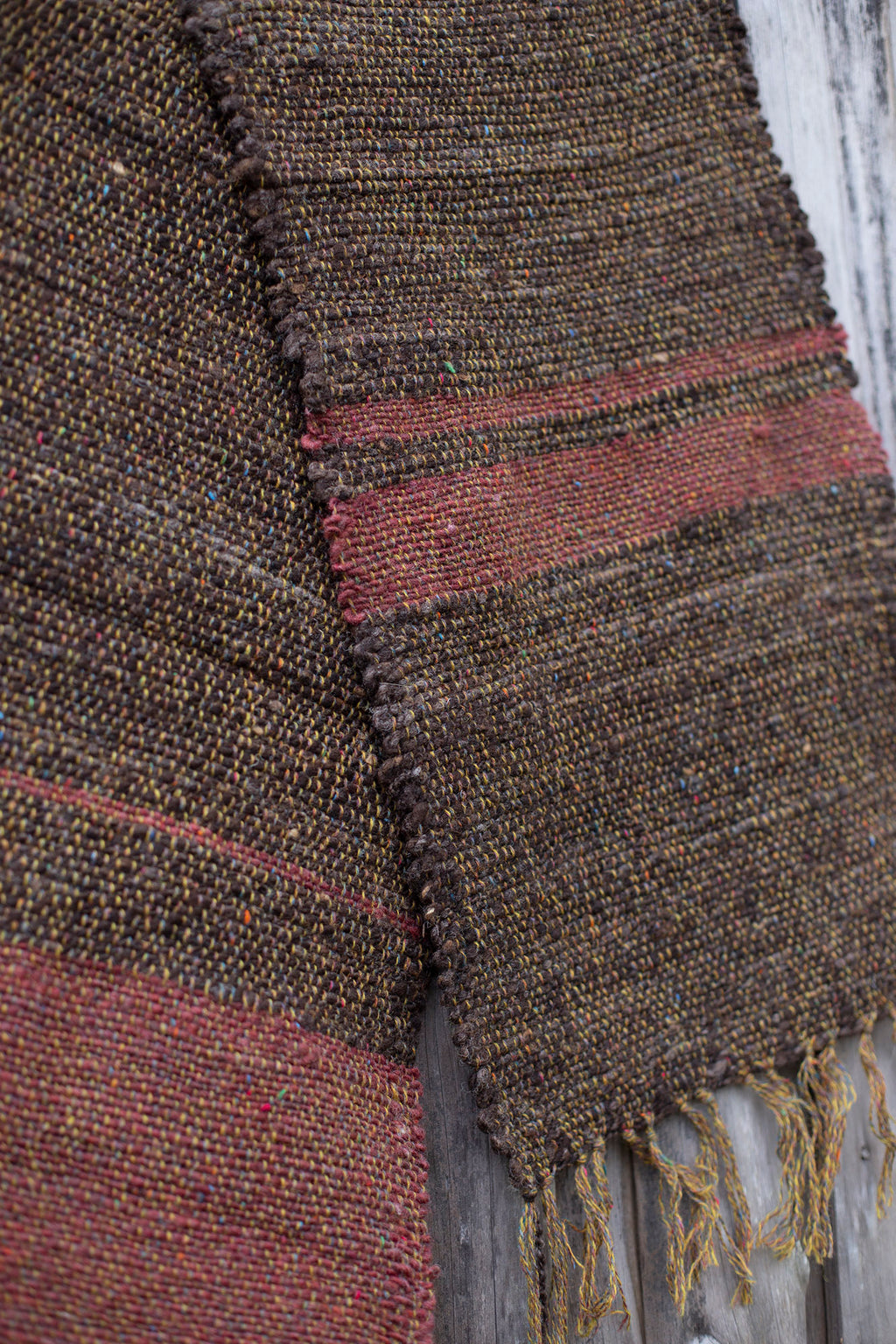 Handwoven scarf