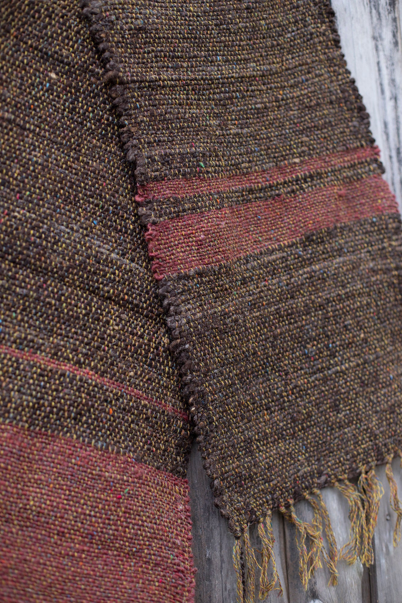 Handwoven scarf