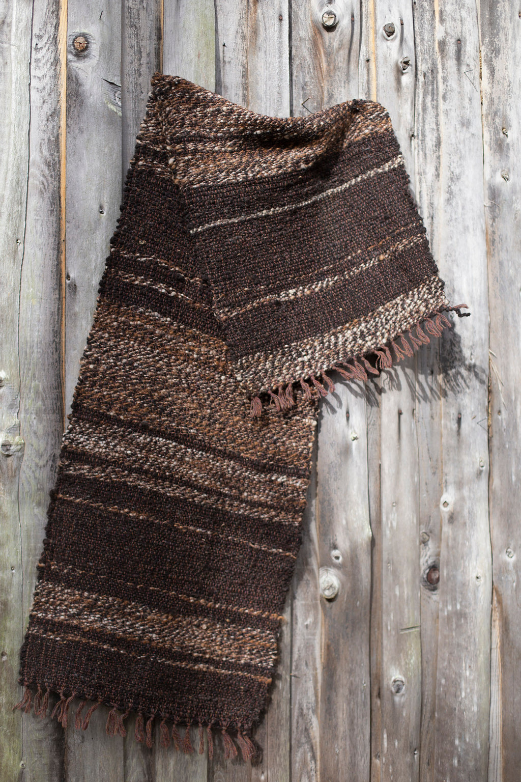 Handwoven scarf