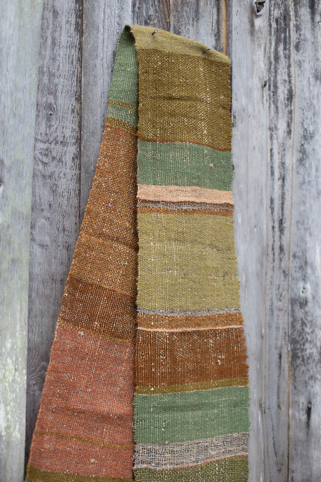 Handwoven scarf