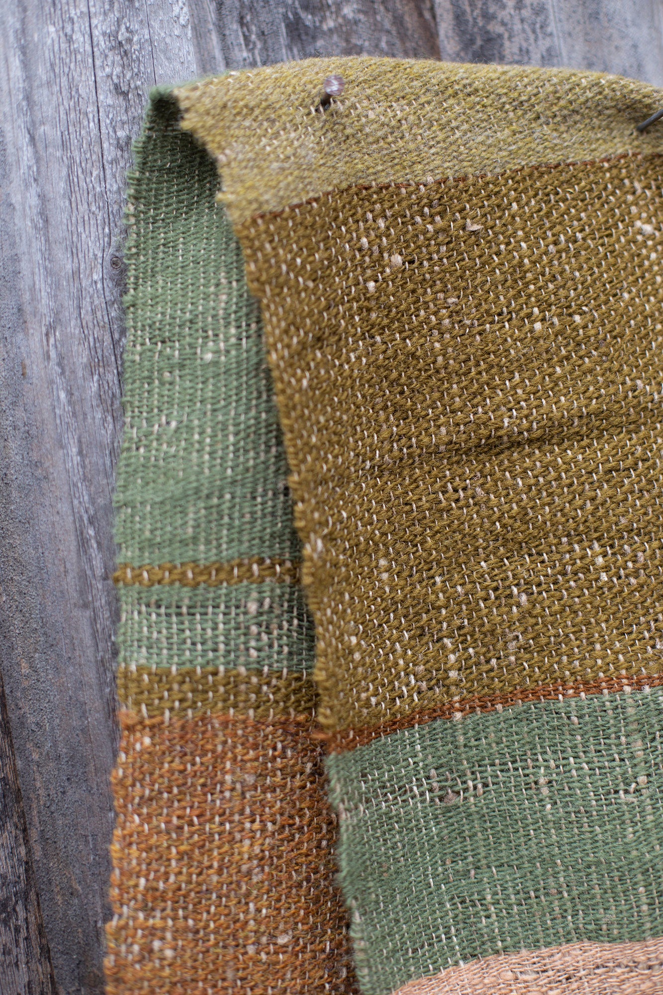 Handwoven scarf