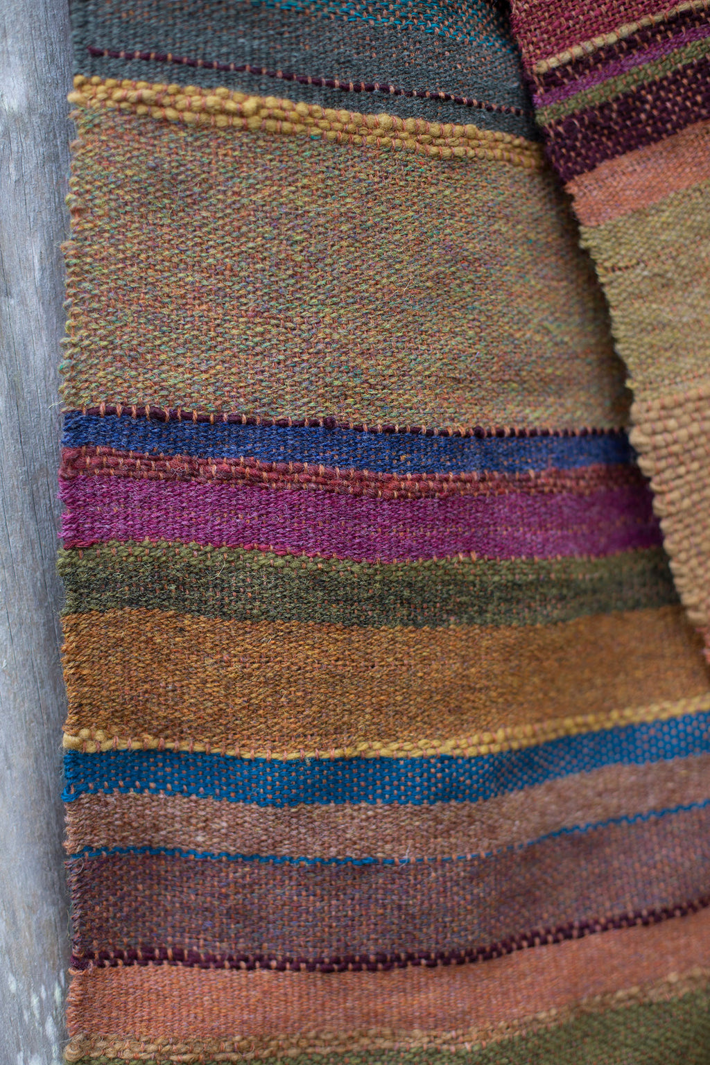 Handwoven scarf