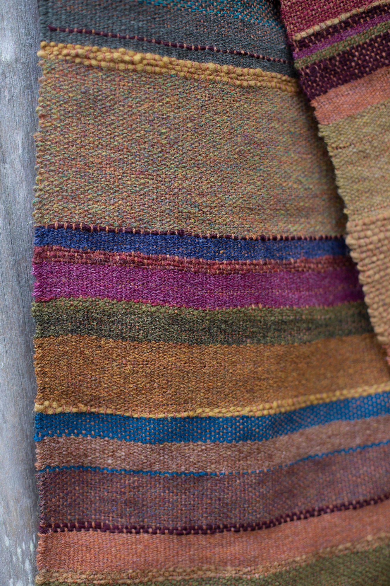 Handwoven scarf
