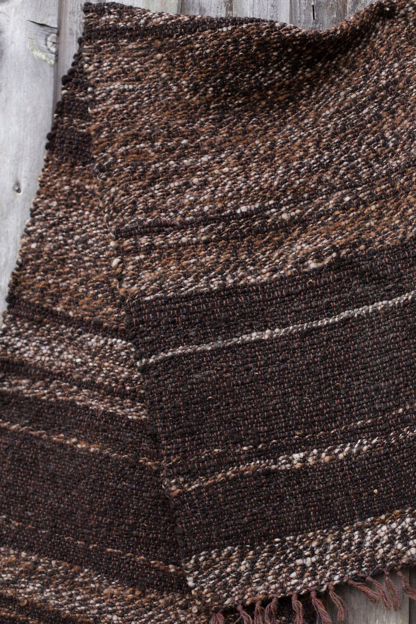 Handwoven scarf