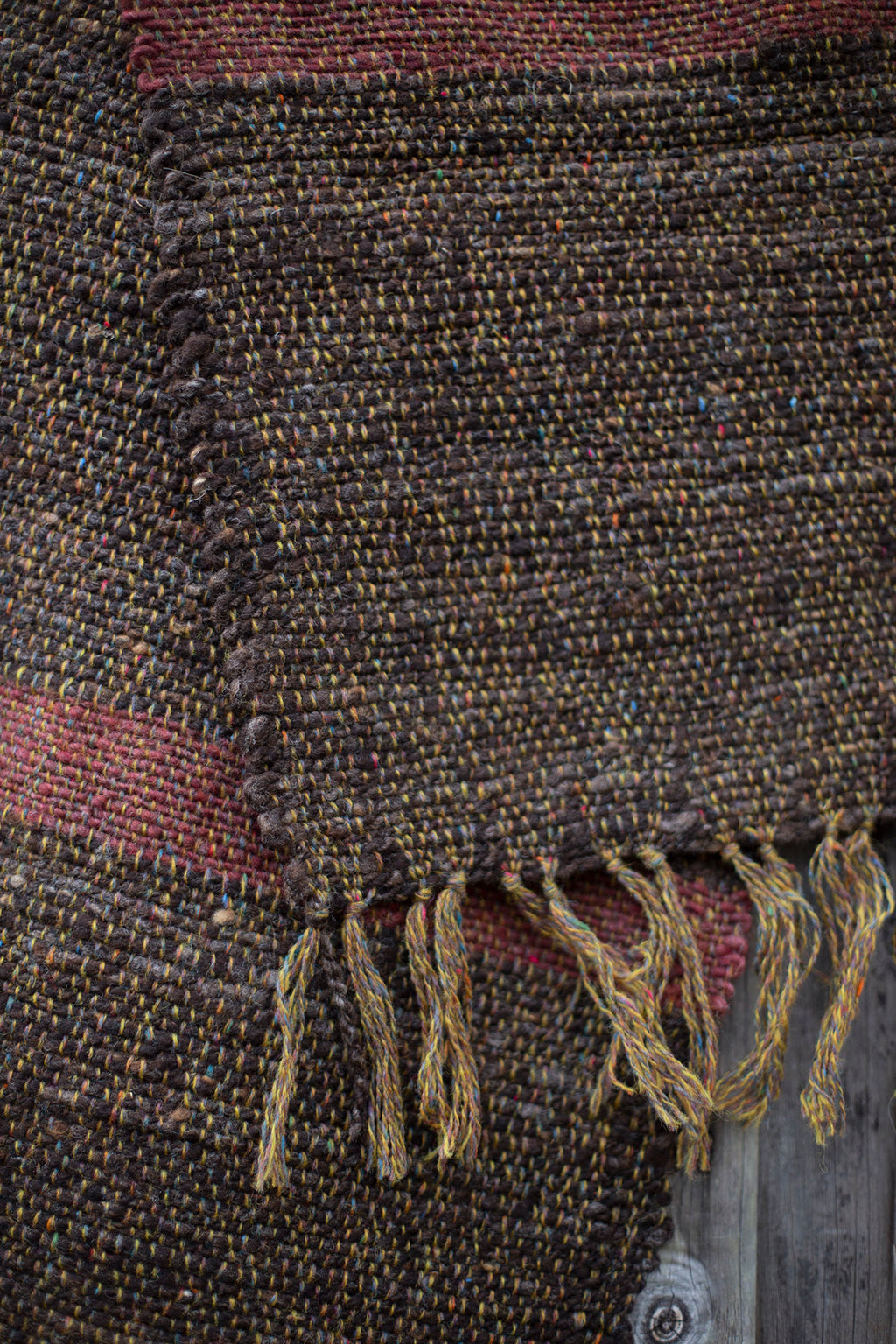 Handwoven scarf