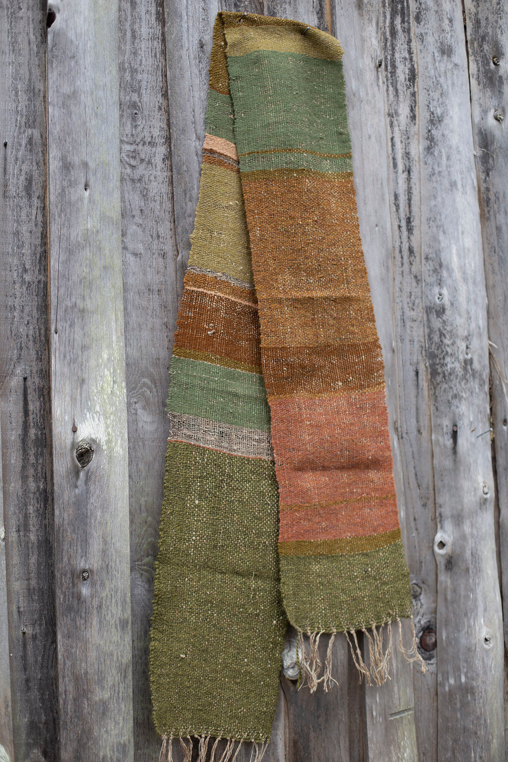 Handwoven scarf