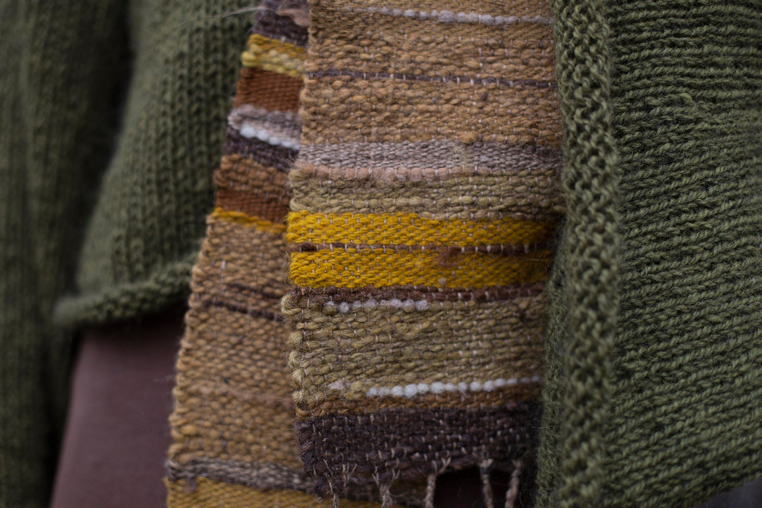 Woven womb belt