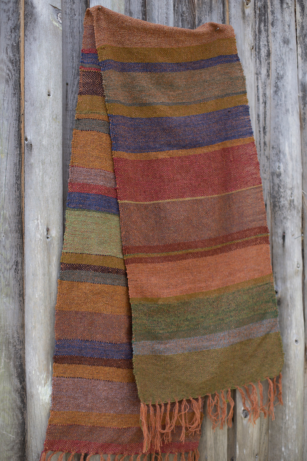 Handwoven scarf