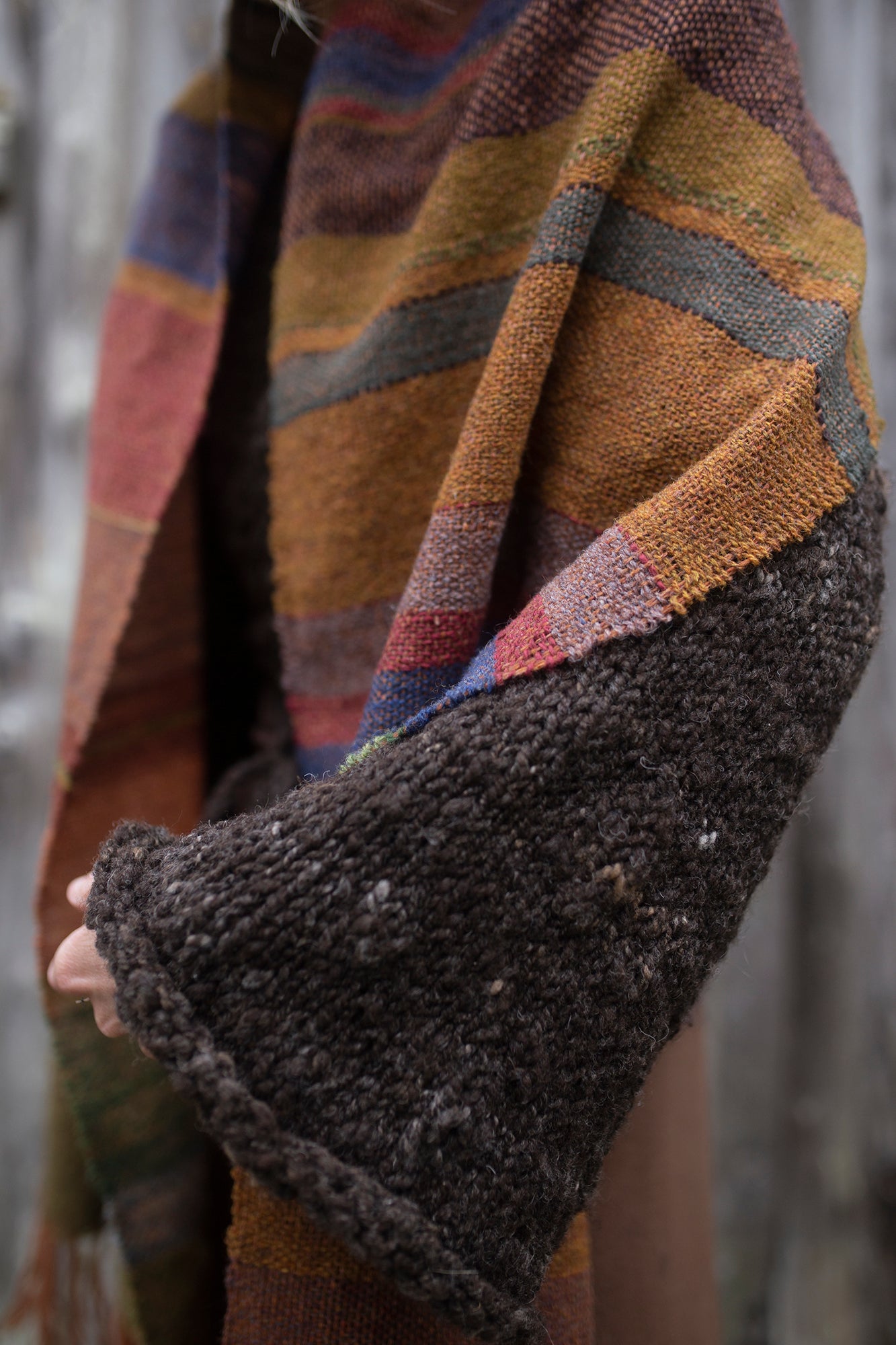 Handwoven scarf