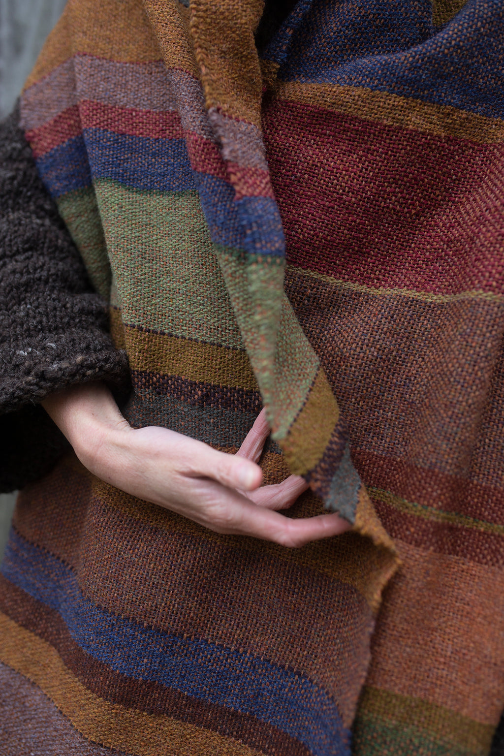 Handwoven scarf