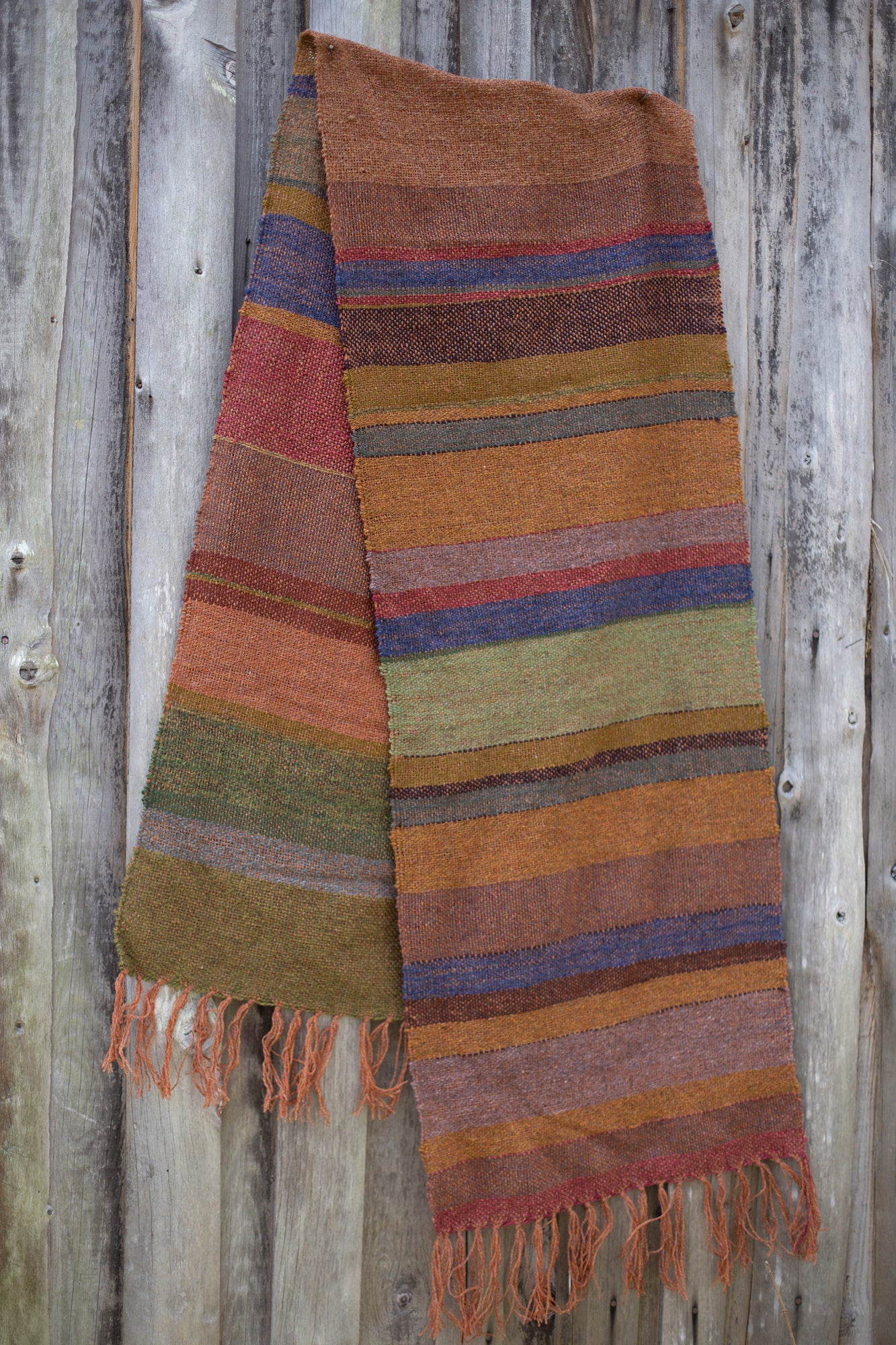 Handwoven scarf