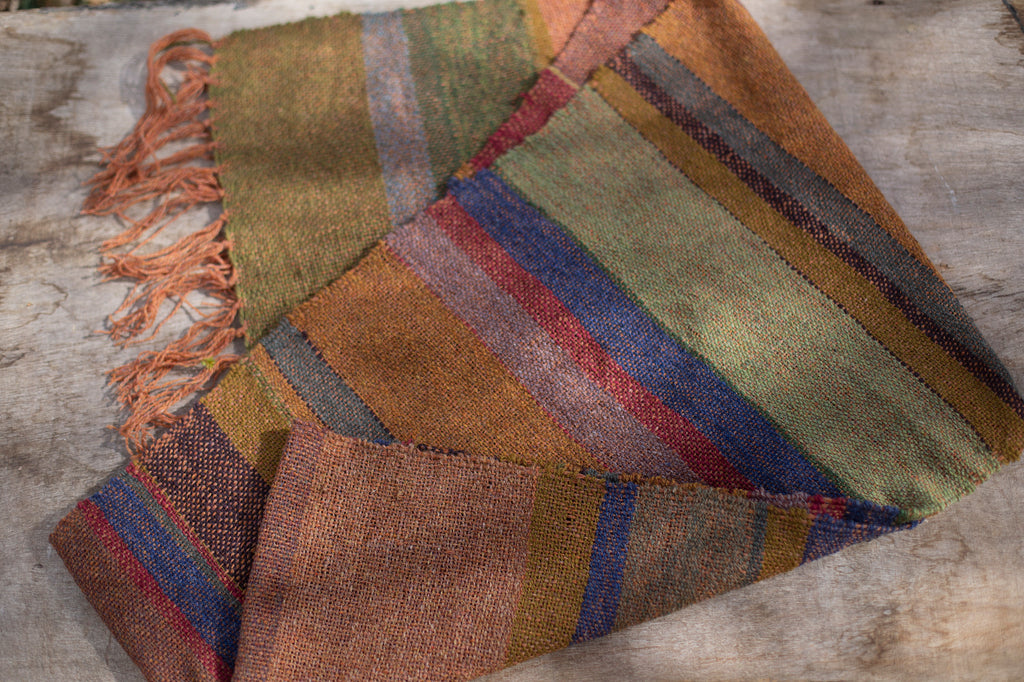 Handwoven scarf