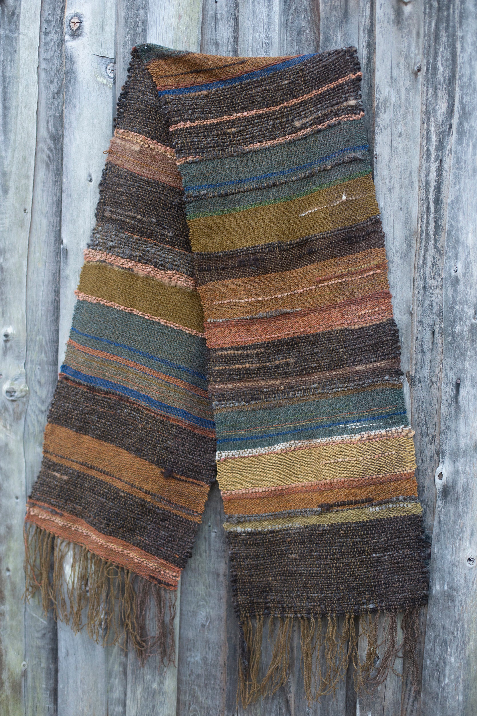 Handwoven scarf