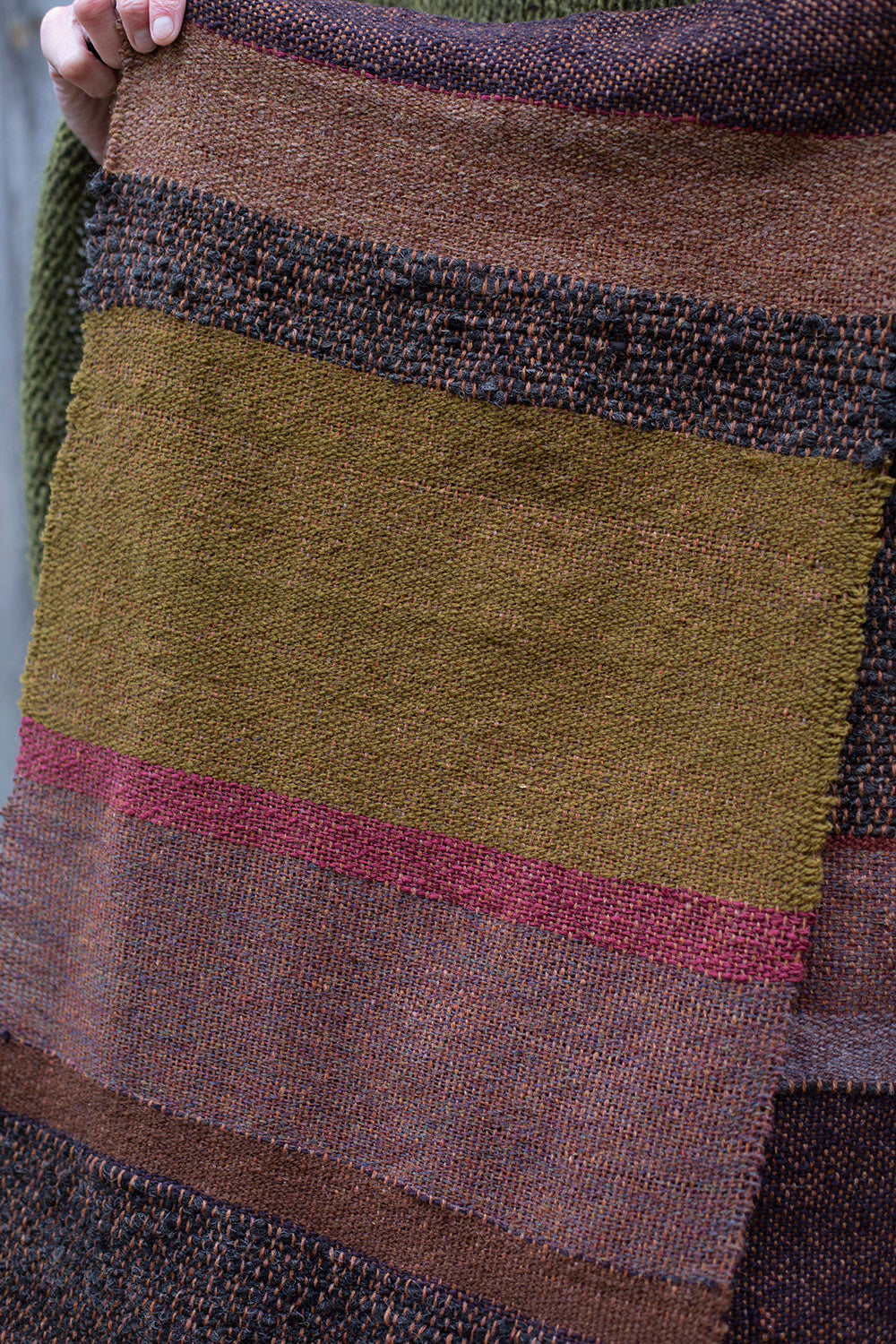 Handwoven scarf