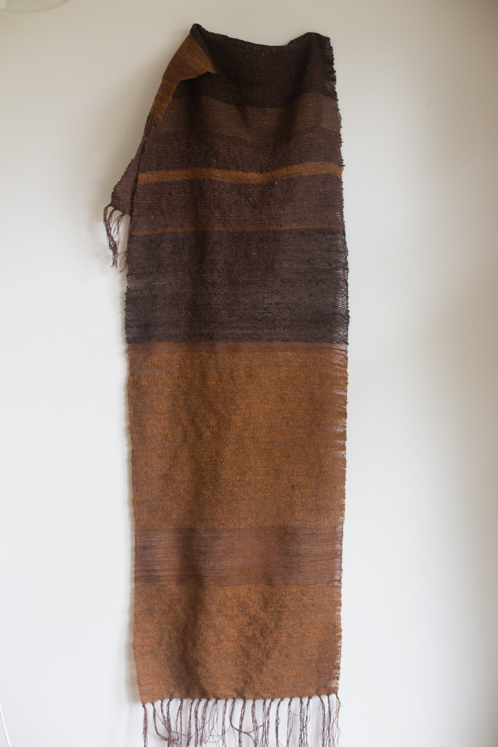 Handwoven scarf