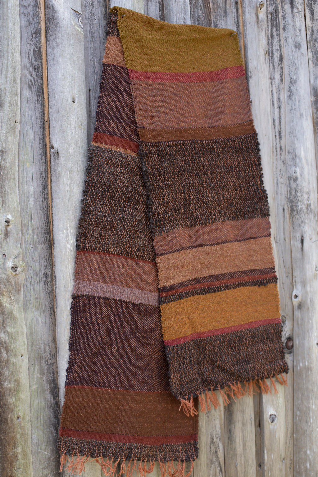 Handwoven scarf