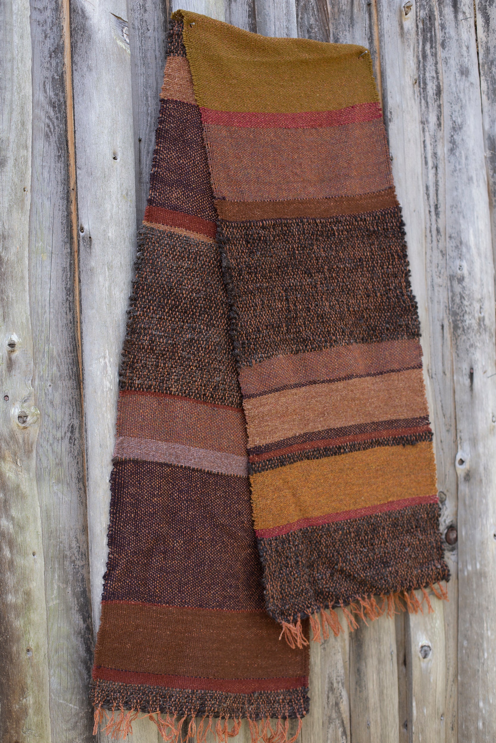 Handwoven scarf