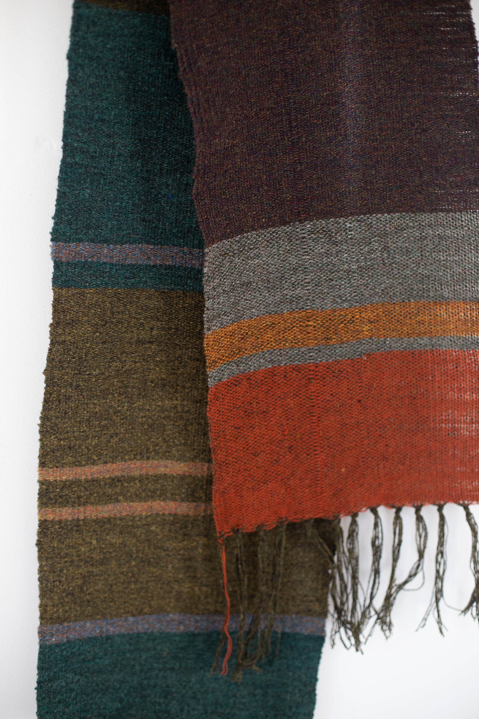 Handwoven scarf
