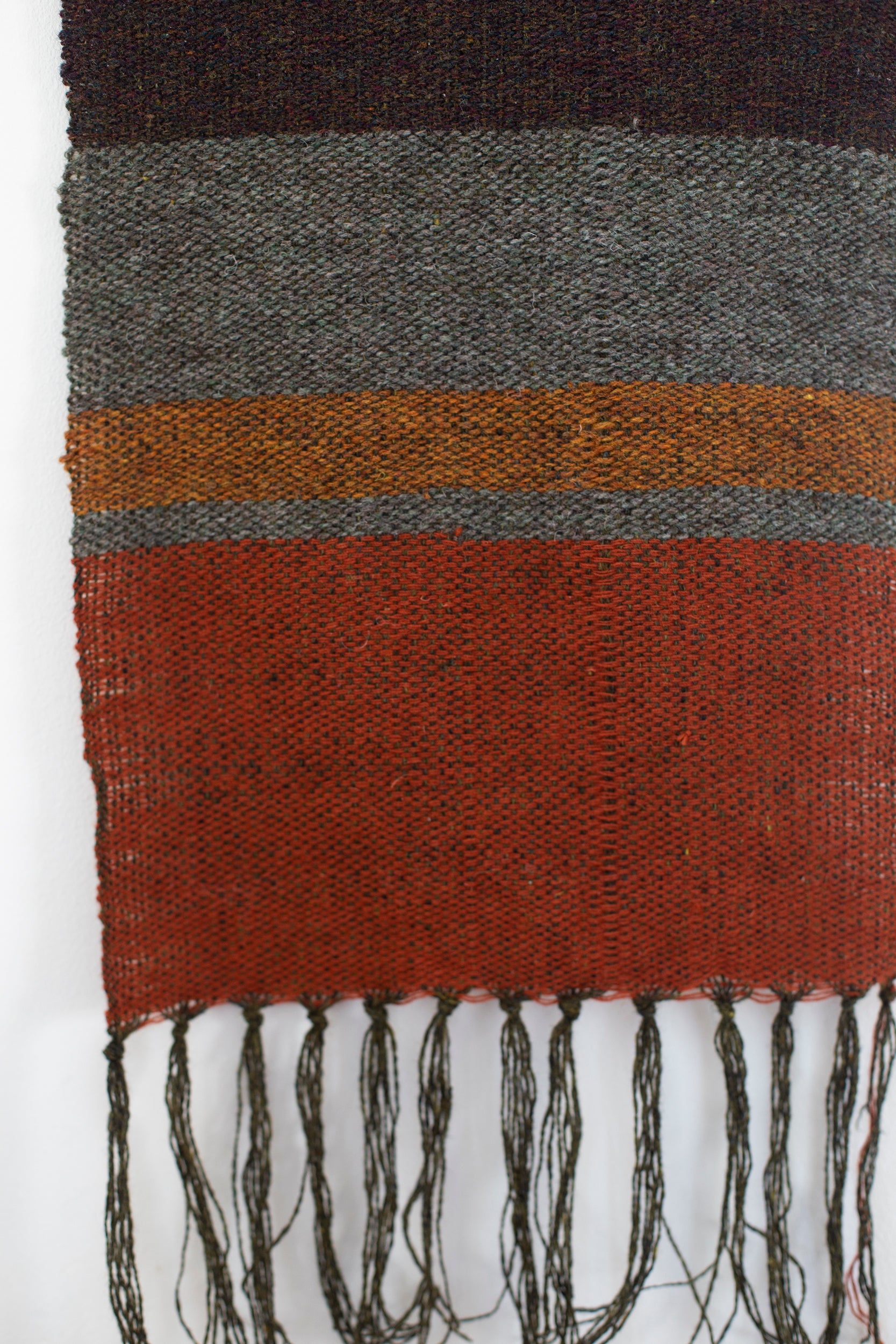 Handwoven scarf
