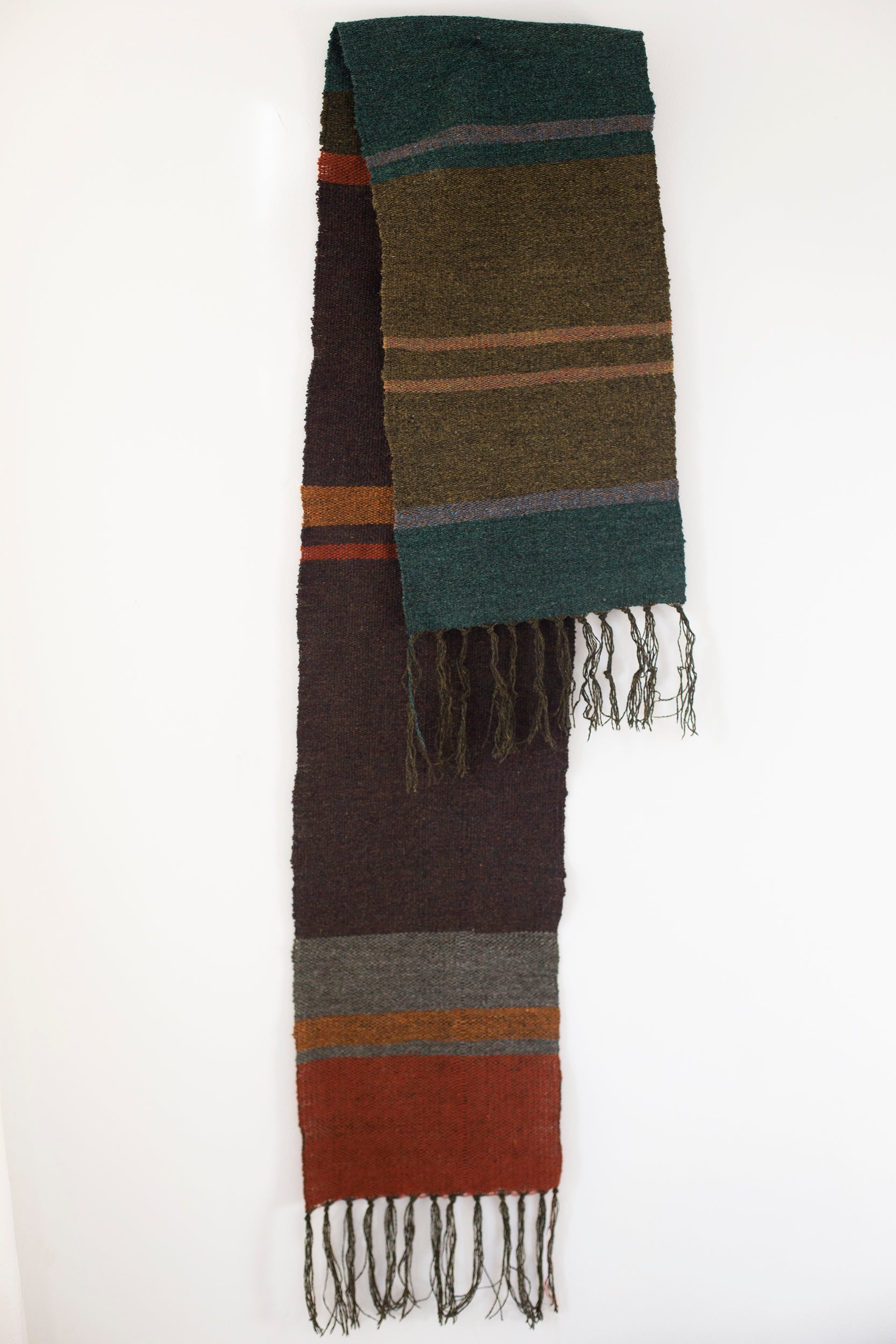 Handwoven scarf