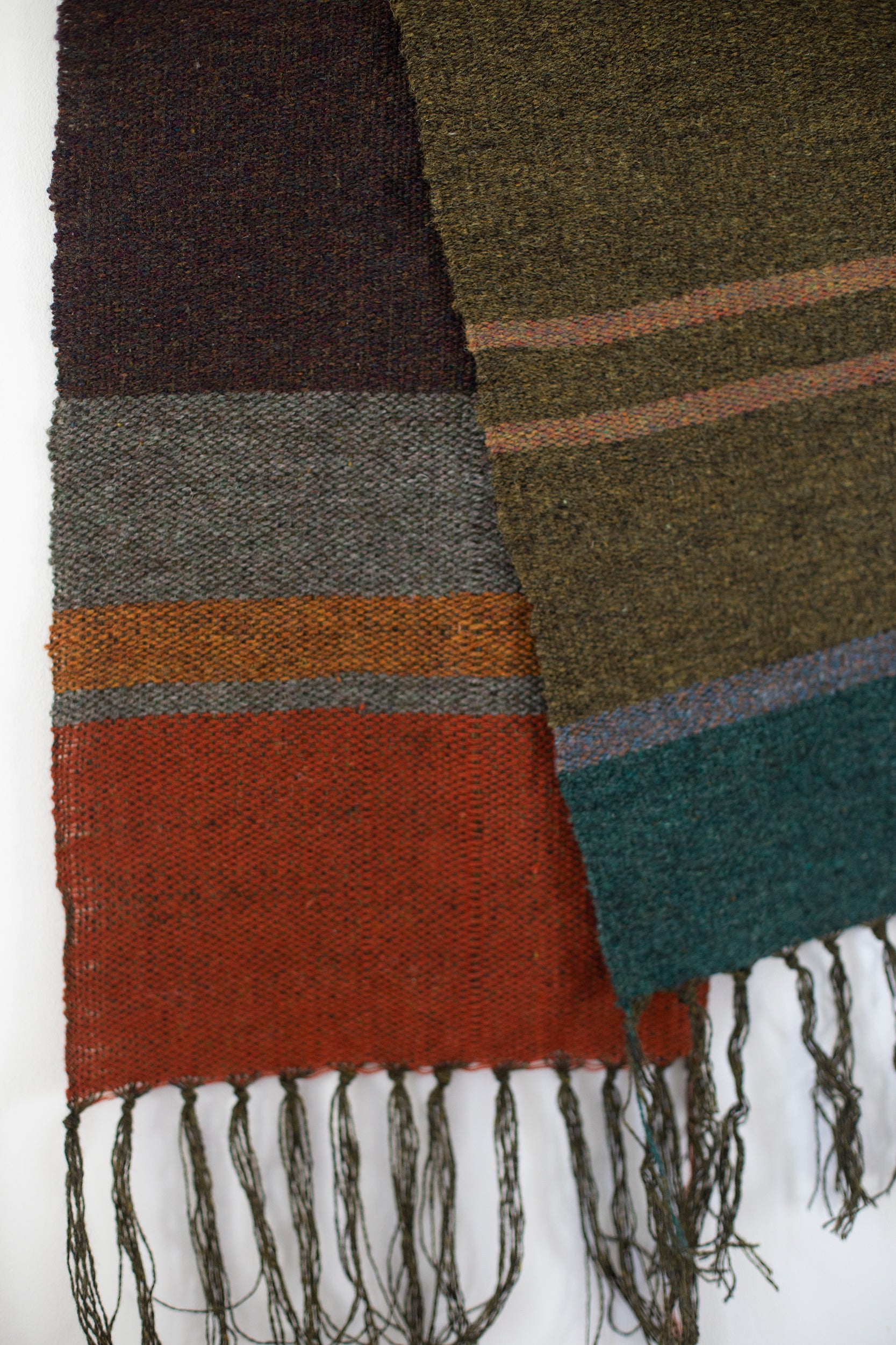 Handwoven scarf