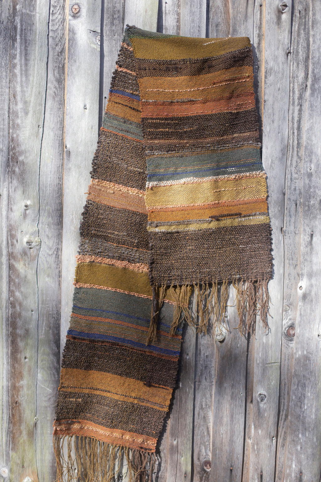 Handwoven scarf