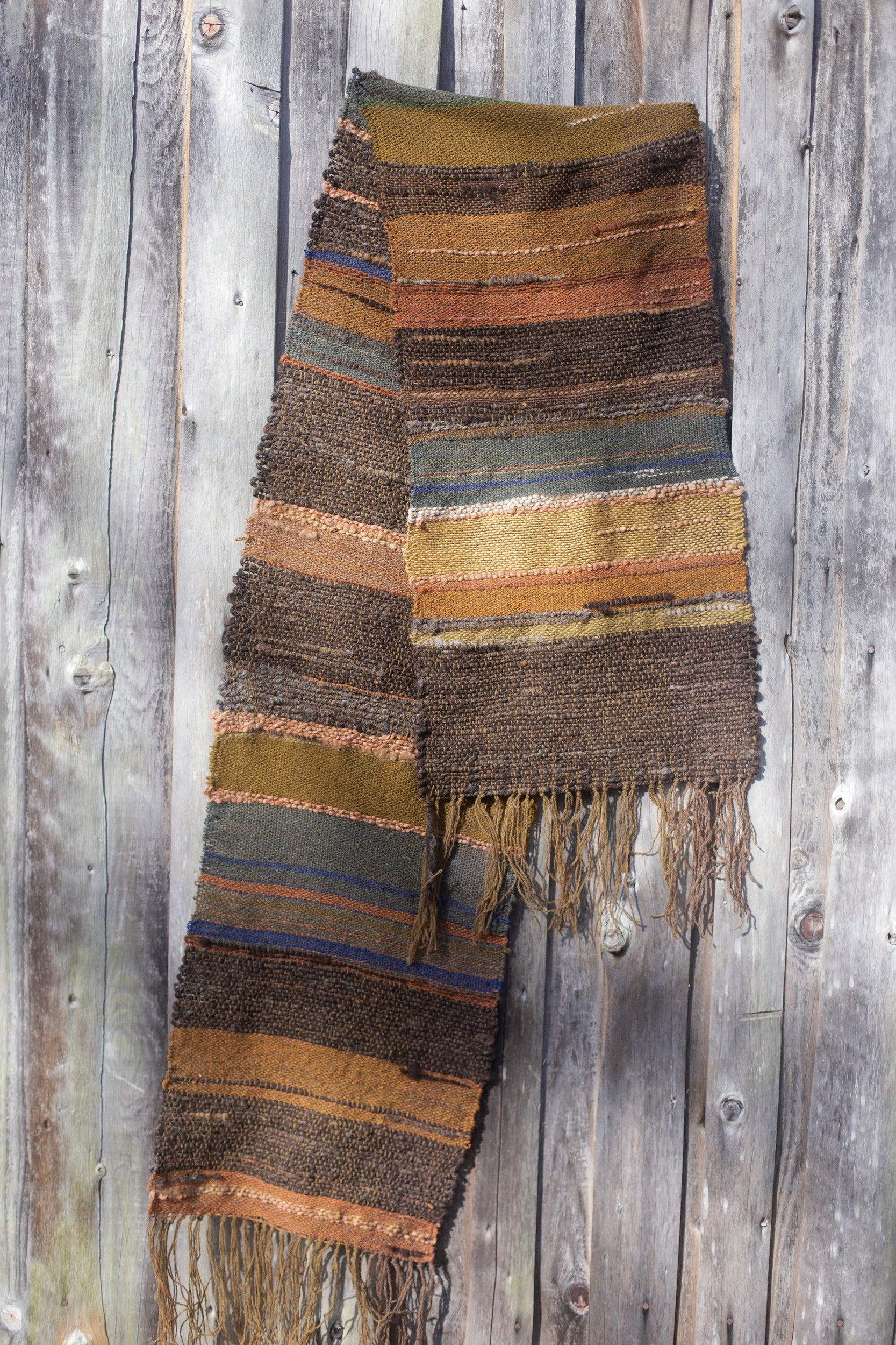 Handwoven scarf