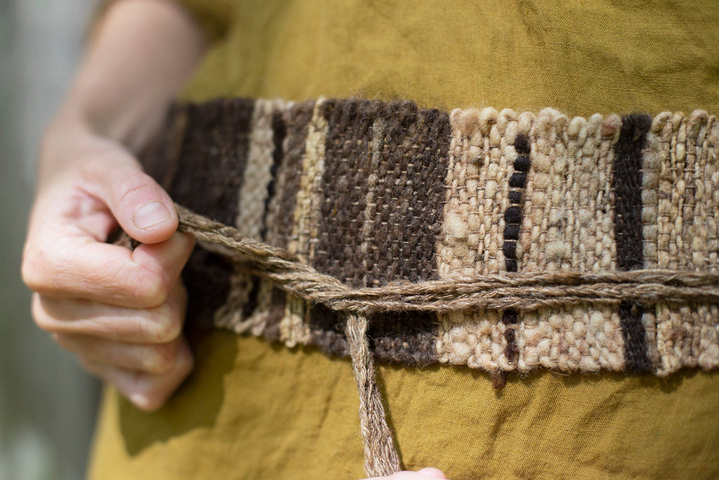 Woven womb belt